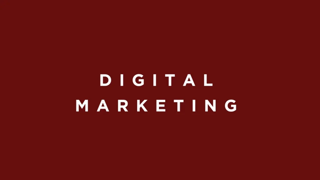 Digital marketing analyst